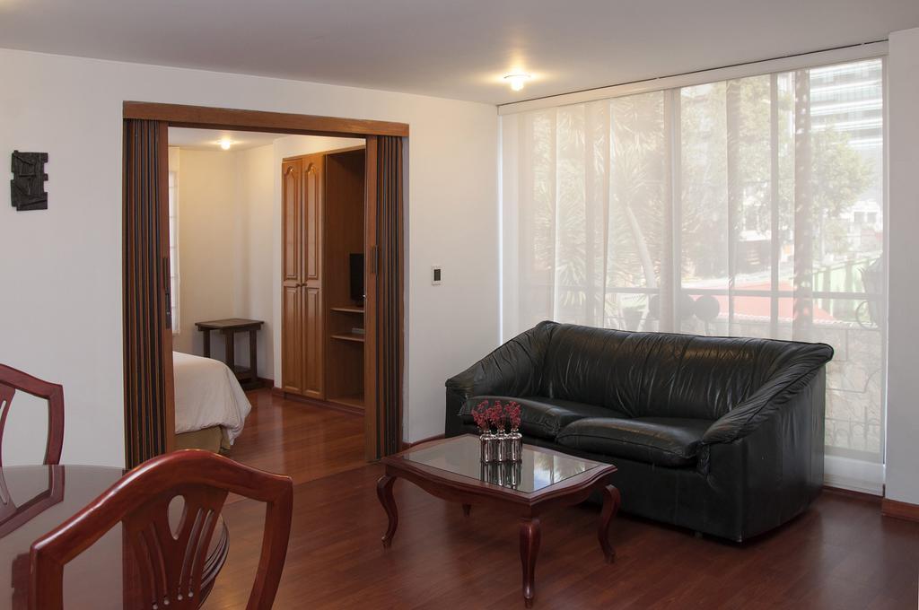 Apartaestudios Los Andes Bogotá Værelse billede